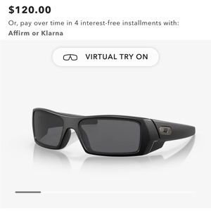 Oakley Gascan sunglasses 03-473 matte black